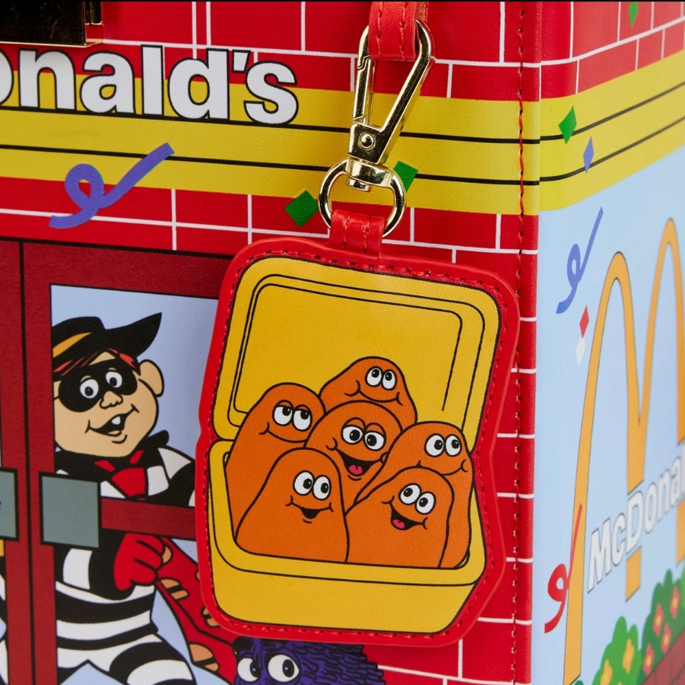 Loungefly McDonalds Happy Meal Mini Backpack and Wallet - Picture 7 of 9